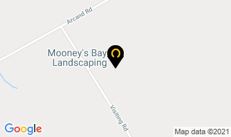Mooney's Bay Landscaping in Kemptville map