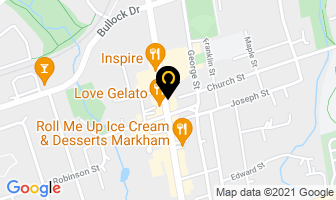 Moore Chiropractic Clinic in Markham map