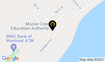 Moose Cree Education Authority in Cochrane District map