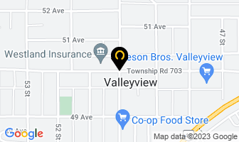Moose Creek Soapworks in Valleyview map