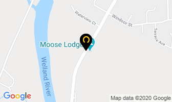 Moose Lodge in Chilliwack map
