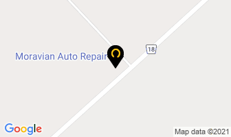 Moravian Auto Repair in Thamesville map