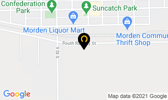 Morden Concrete Works Ltd in Morden map