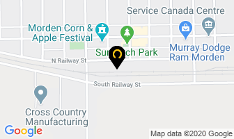 Morden Friendship Centre in Morden map