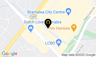 Morguard Investment Ltd in Brampton map