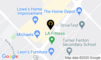 Morguard Investments Ltd in Brampton map