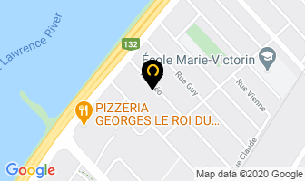 Morin Michel R in Longueuil map