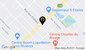 Morissette G Service in Sarnia map