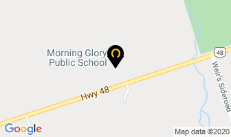 Morning Glory Public School in Amqui map