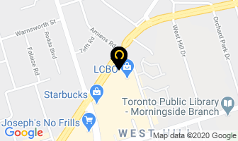 Morningside Dental Care in Orillia map