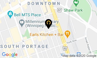 Morrell's Vacuum & Appliance Service in Winnipeg map
