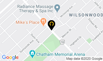 Morris Bruce in Brownsburg-Chatham map