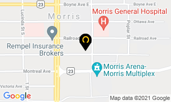 Morris Fellowship Chapel in Morris map