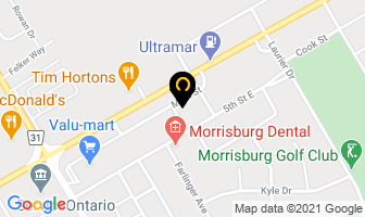Morrisburg Physiotherapy in Morrisburg map