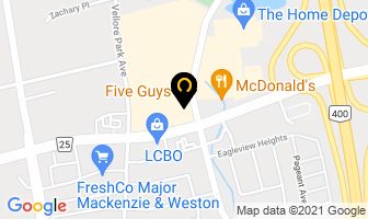 Mortgage Squad Inc in Vaughan map