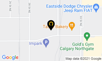 Mortgage Super Brokers in Calgary map