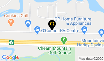 Morwood Forest Products Inc in Chilliwack map