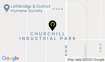 Mosaic Industries Inc in Lethbridge map
