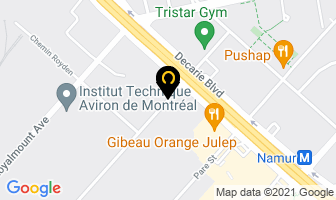 Mosel Lt&eacute;e in Montreal map