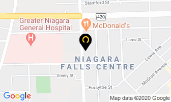 Mosque Aisha in Niagara Falls map