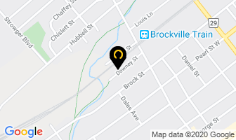 Moss Auto Body Ltd in Brockville map
