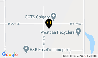 Moss Fabrication Ltd in Calgary map