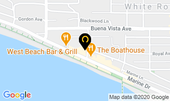 Mossy's Beachmart in White Rock map