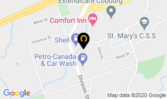 Motel 401 in Cobourg map