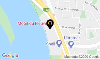 Motel Du Fleuve in Brossard map