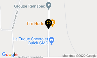 Motel Le Gite in La Tuque map