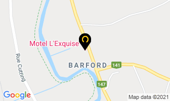 Motel L'exquise in Coaticook map