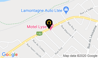 Motel Lyse in Rimouski map