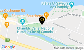 Motel Mon Repos in Chambly map