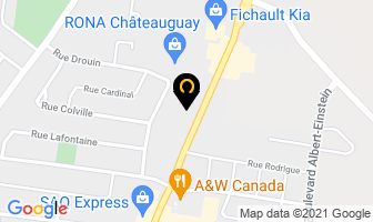 Motel Rustik in Saint-Hyacinthe map