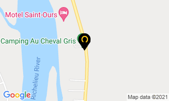 Motel St-Ours in Saint-ours map