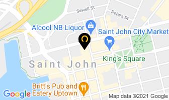 Mother Nature's Restaurants in Saint John map