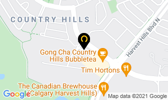 Mothers Pizza in Calgary map