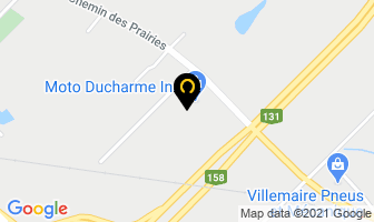 Moto Ducharme Inc in Joliette map