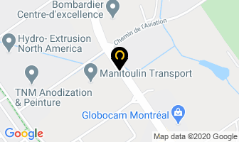 Motor Express Montr&eacute;al in Pointe-Claire map