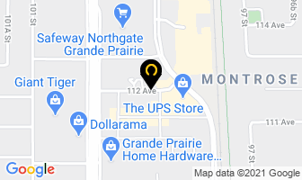 Motor Tech Services in Grande Prairie map