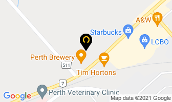Motor Vehicle License Bureau in Perth map