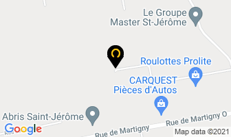 Moulures M Warnet Inc in Saint-Jérôme map
