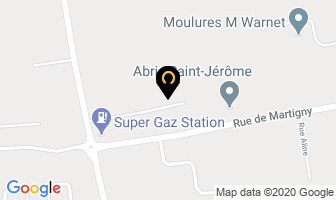 Moulures Mirabel Inc in Saint-Jérôme map