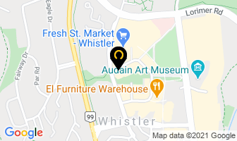 Mount Currie Coffee Co in Whistler map