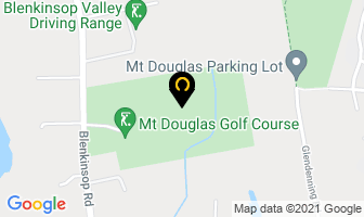 Mount Douglas Golf Course in Victoria map