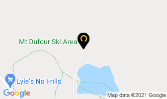 Mount Dufour Ski Area in Thornhill map