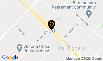 Mount Forest Insurance Brokers Ltd in Mount Forest map