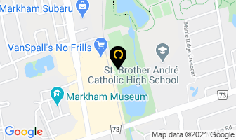 Mount Joy Community Centre in Markham map