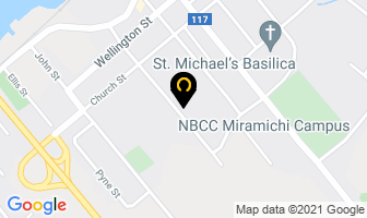 Mount Saint Joseph Nursing Home in Miramichi map