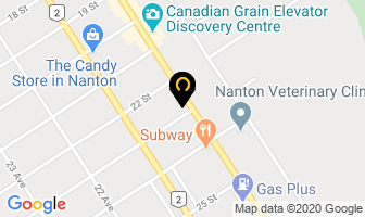 Mountain Auto Body in Nanton map